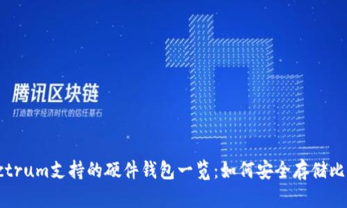 Electrum支持的硬件钱包一览:如何安全存储比特币