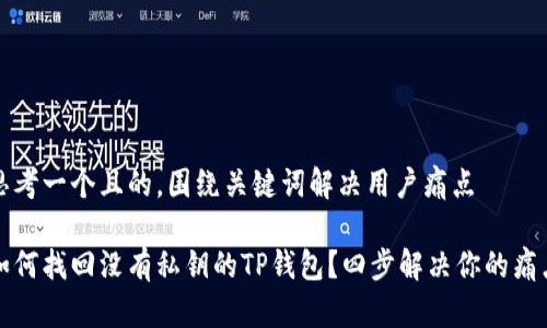 思考一个且的，围绕关键词解决用户痛点

如何找回没有私钥的TP钱包？四步解决你的痛点